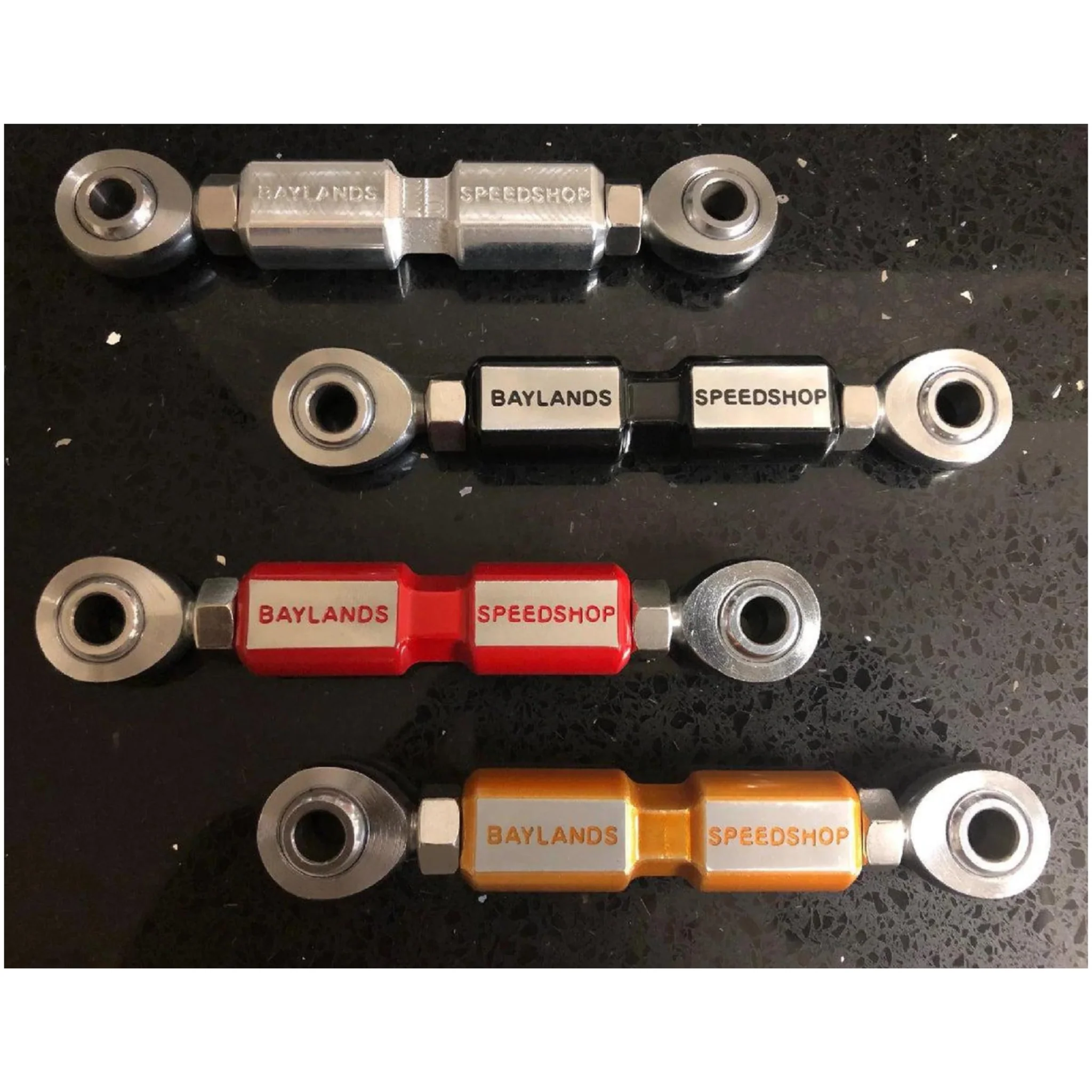 Baylands Speedshop Adjustable Shift Linkage – Dyna – Cali Gold - Image 4