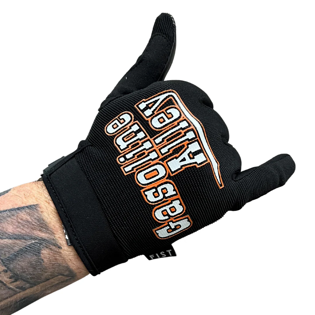Gasoline Alley x Fist Handwear Collab Gloves - Orange - Image 3