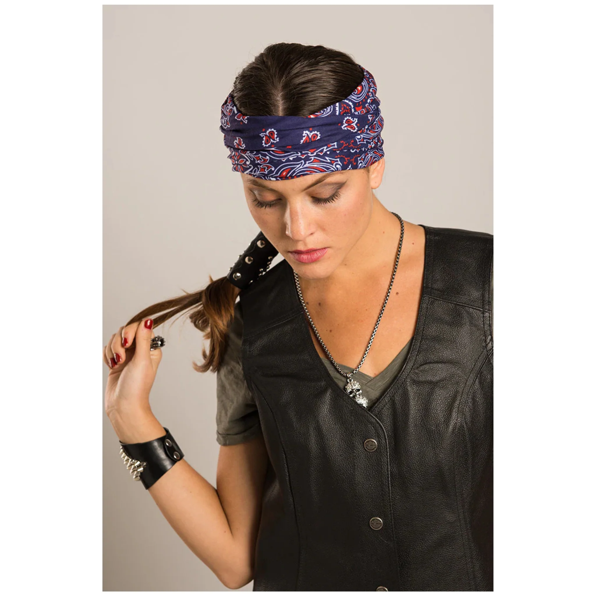 Hair Glove® Traditional Bandana Light Weight EZ Tube - Image 4