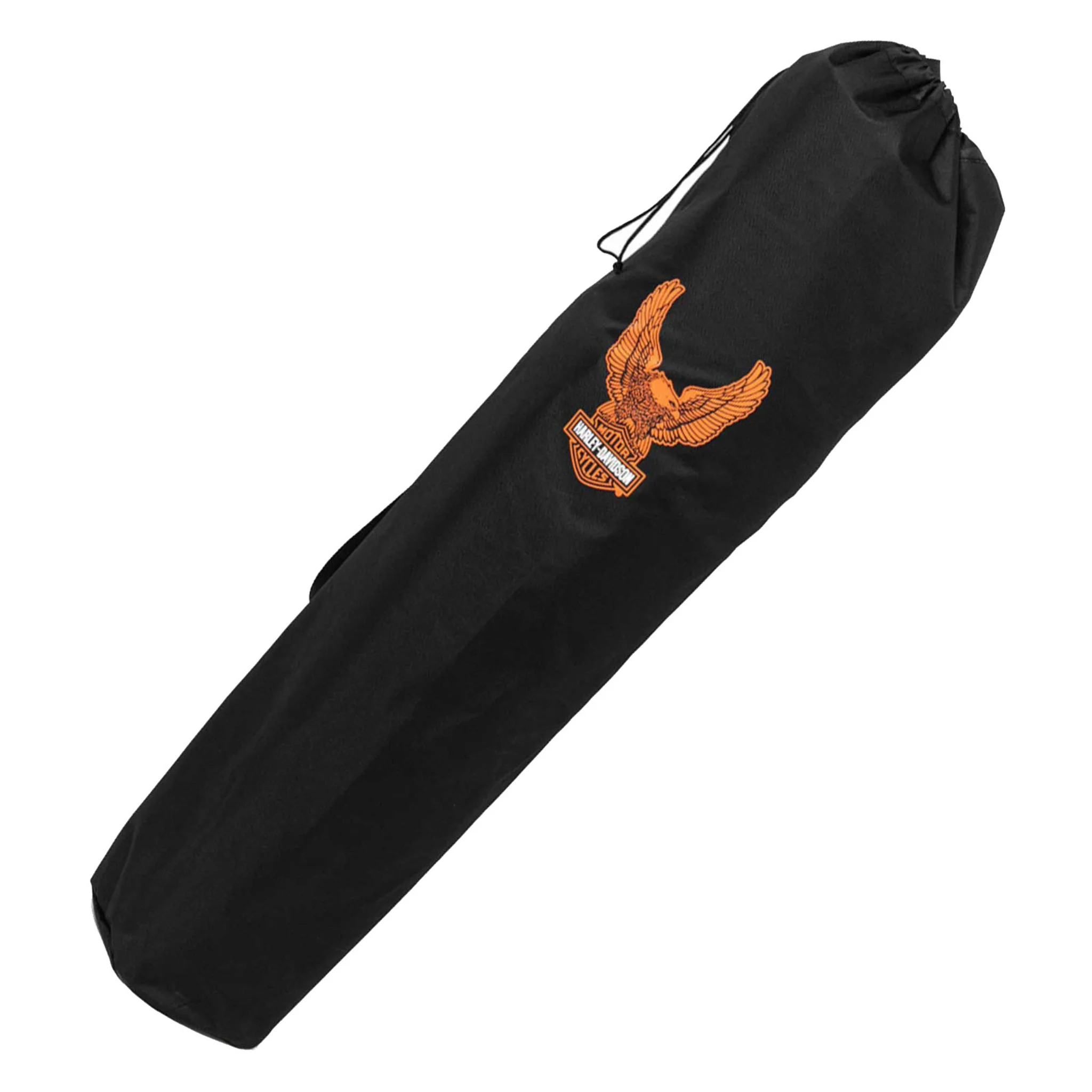 Harley-Davidson® Bar & Shield Eagle Folding Chair w/ Storage Bag – Black & Orange - Image 4
