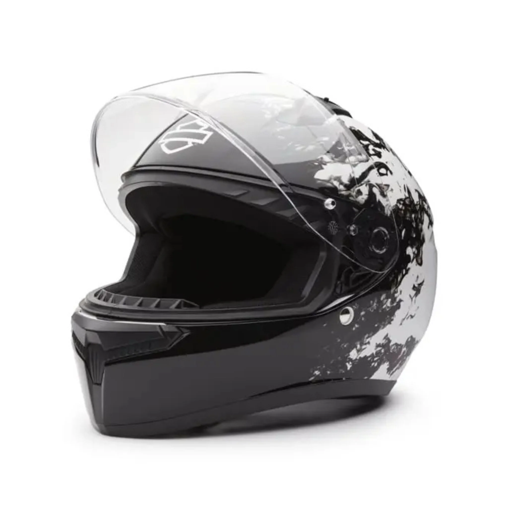 Harley-Davidson® H-D Velo H34 Full Face Helmet - Black & White - Image 2
