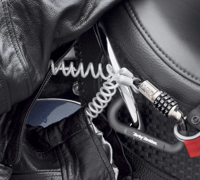 Harley-Davidson® Harley-Davidson Helmet / Jacket Security Cable - Image 2