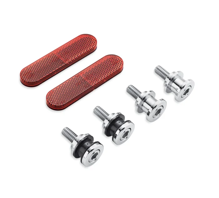 Harley-DavidsonĀ® HoldFast Docking Hardware Kit - Chrome