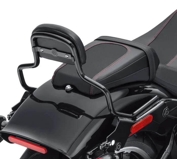 Harley-Davidson® HoldFast Sissy Bar Upright - Short - Gloss Black - Image 2