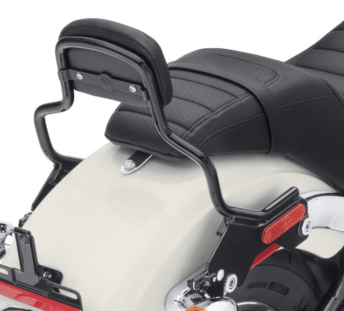 Harley-Davidson® HoldFast Sissy Bar Upright - Short - Gloss Black - Image 2
