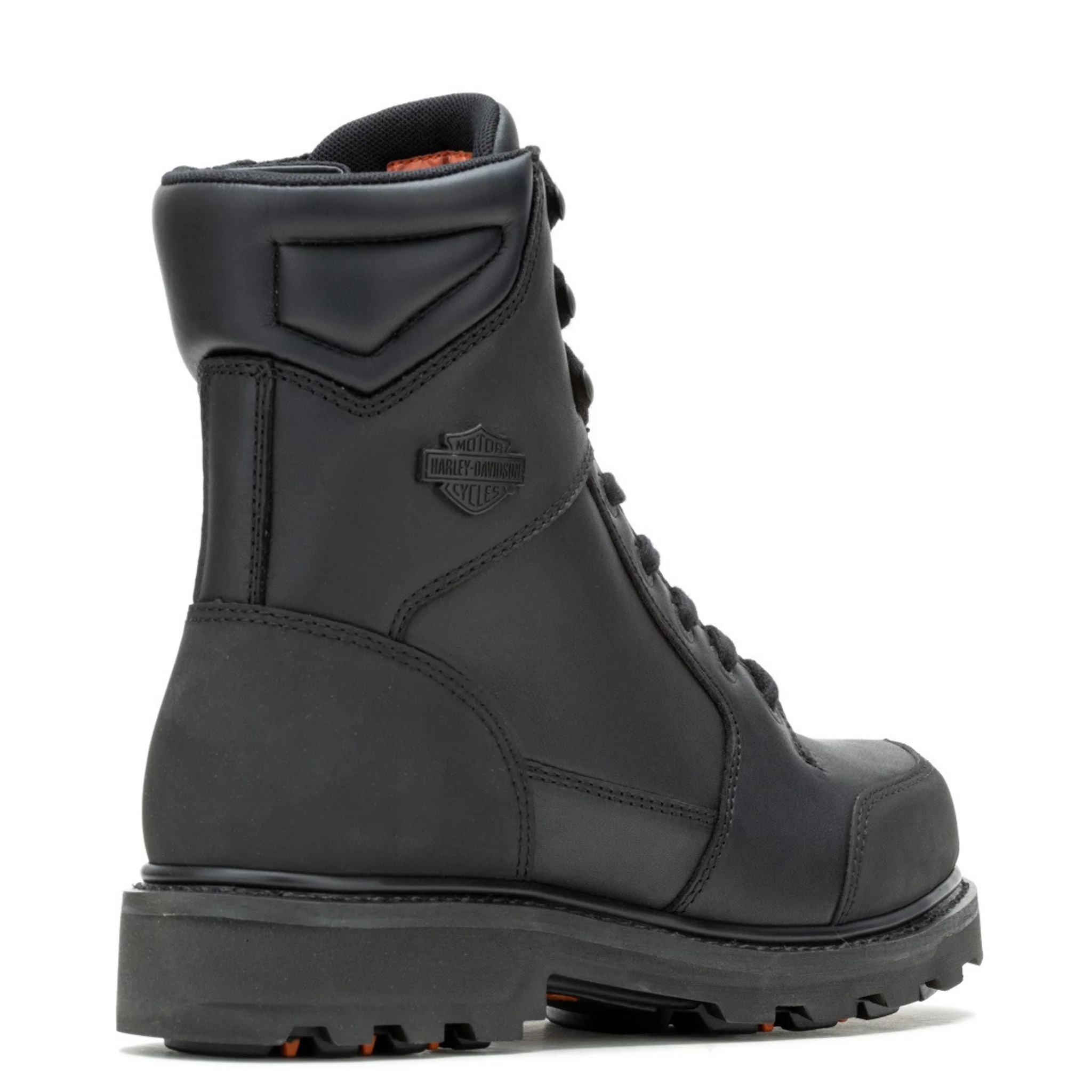Harley-Davidson® Men's Brockman Black Motorcycle Boots - Black - Image 3