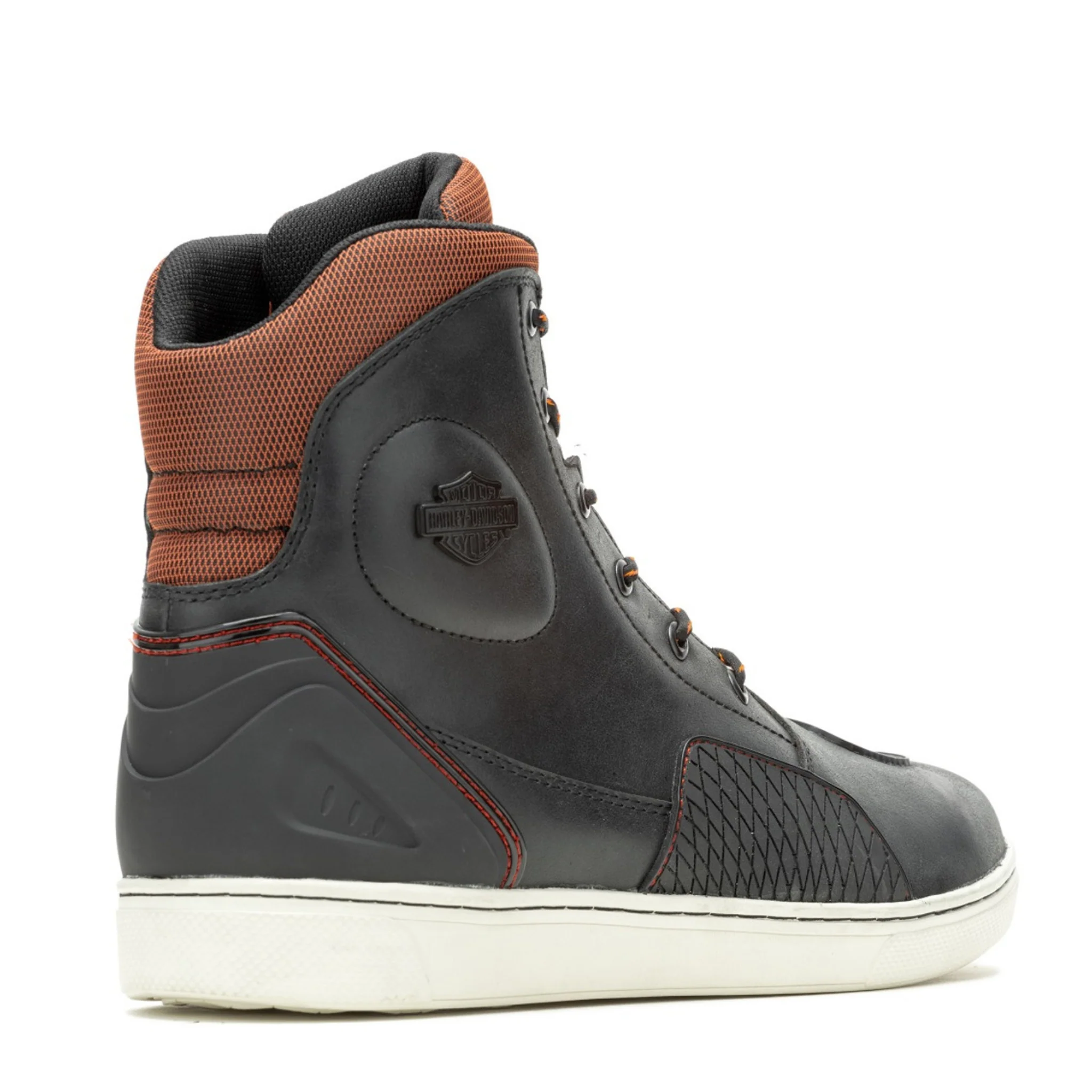 Harley-Davidson® Men's Holtman 6" WP Leather Motorcycle Sneaker Boots - Image 3