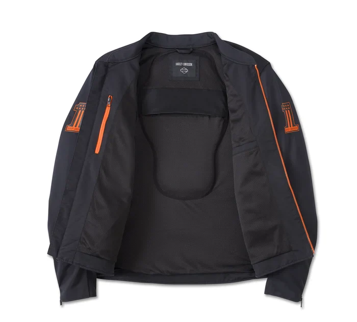 Harley-Davidson® Men's Zephyr 2.0 Mesh Riding Jacket - Image 3