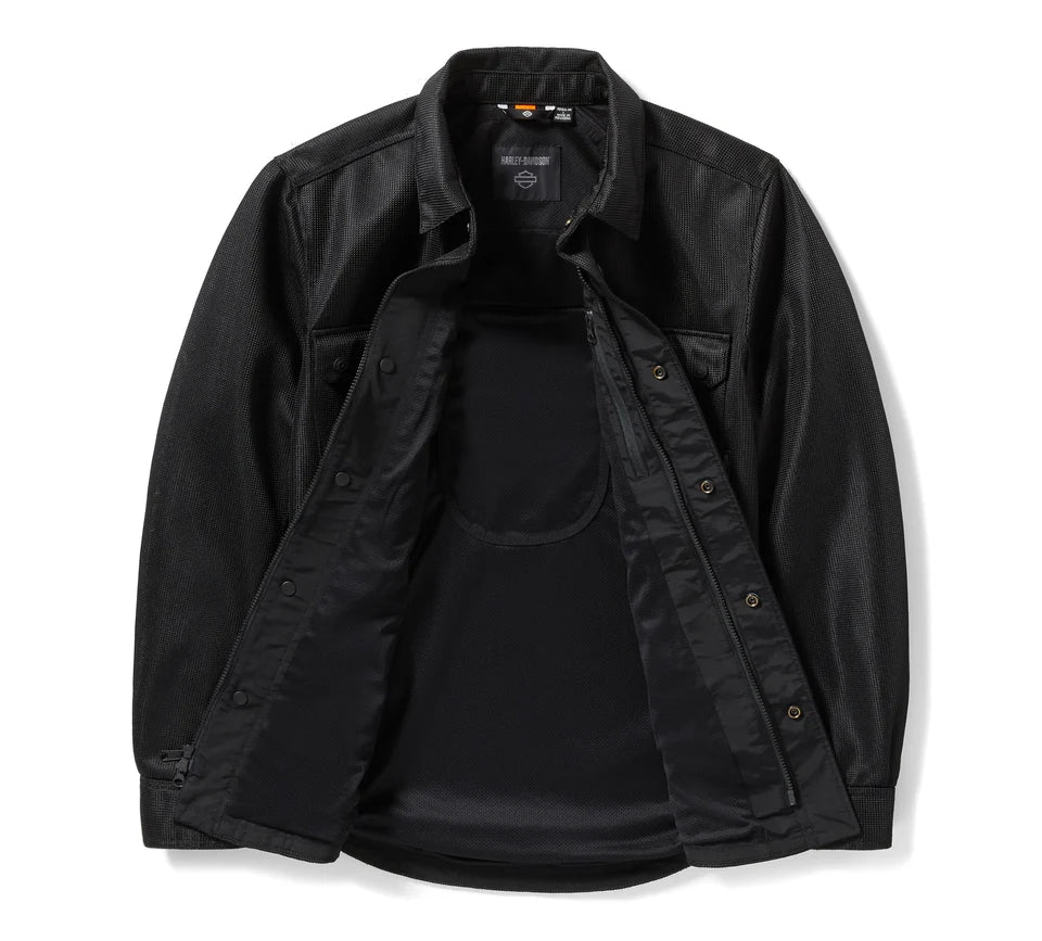 Harley-Davidson® Operative 2.0 Mesh Riding Shirt Jacket - Image 3
