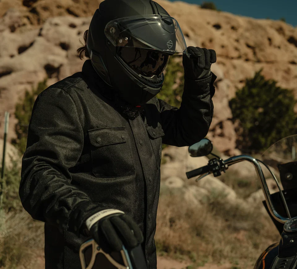 Harley-Davidson® Operative 2.0 Mesh Riding Shirt Jacket - Image 7