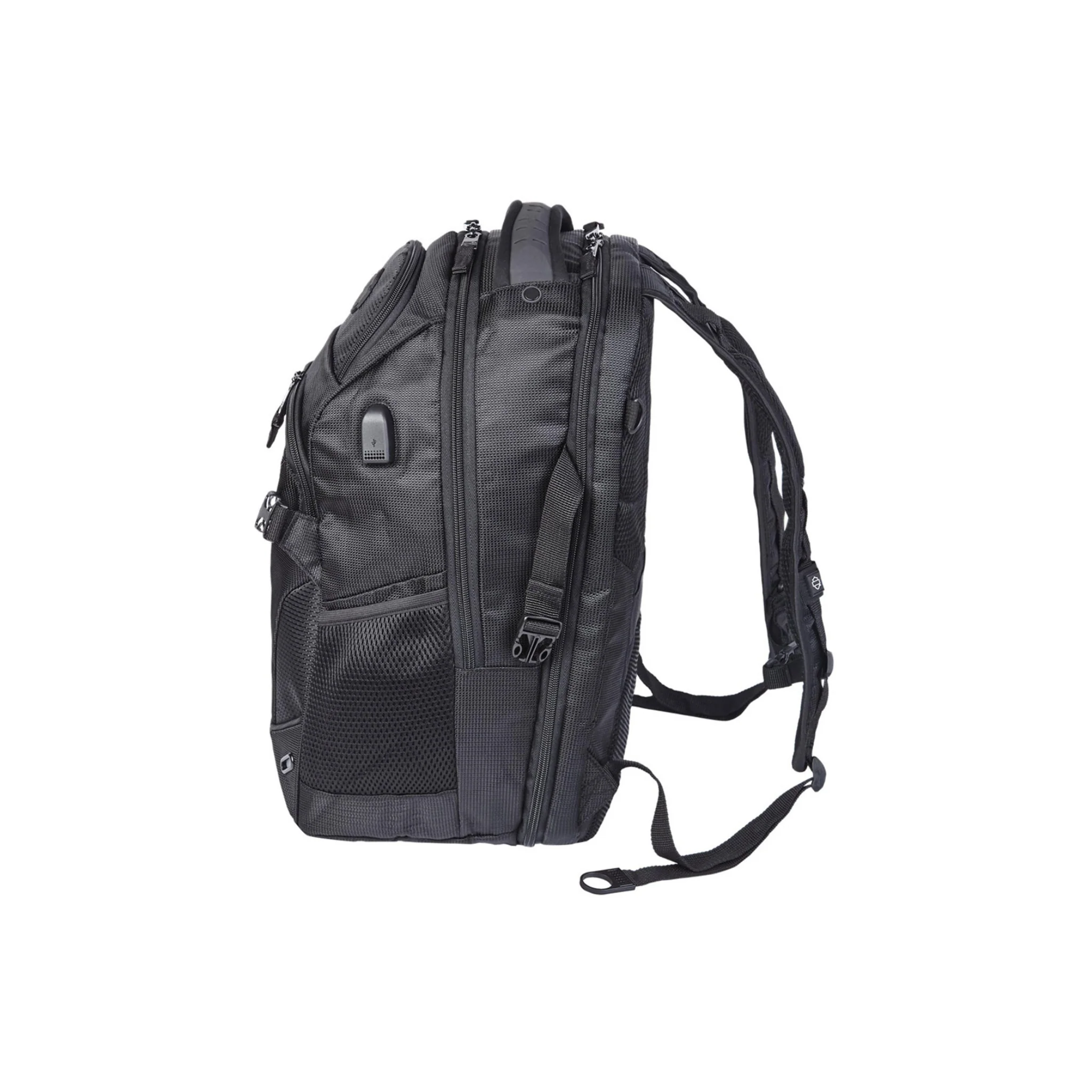 Harley-Davidson® Renegade II Hi-Tech External USB Port Backpack - Black - Image 4