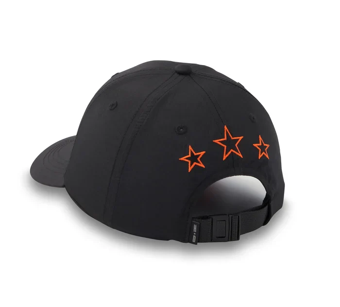 Harley-Davidson® Women's Three Stars Bar & Shield Adjustable Cap - Harley Black - Image 3
