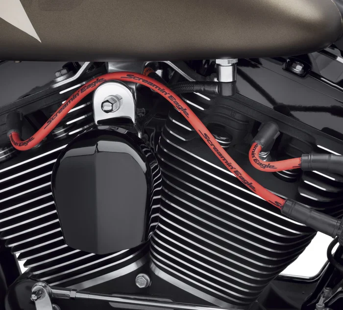 Screamin’ Eagle Red 10mm Phat Spark Plug Wires - Image 2