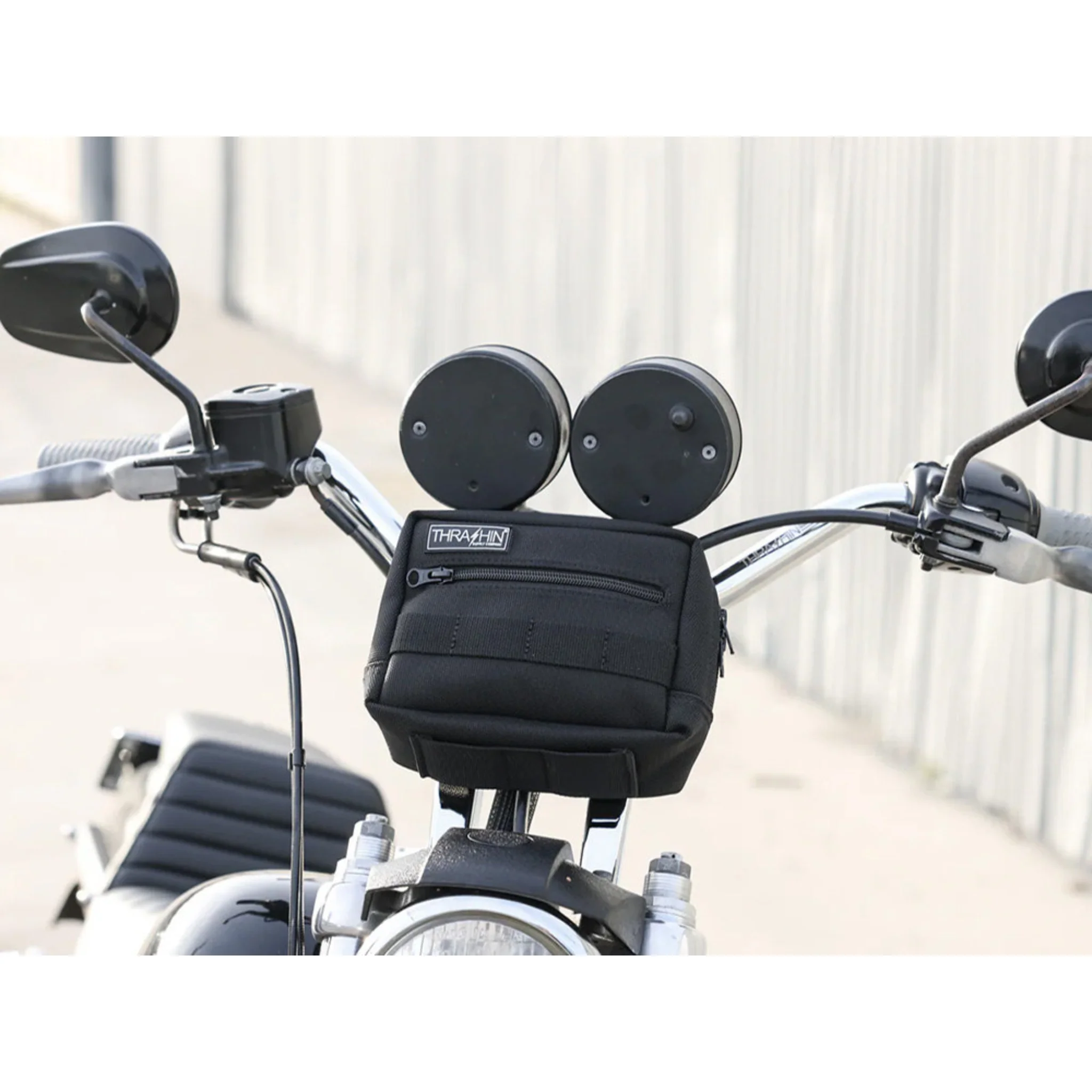 Thrashin Supply - HandleBar Bag 2.0 – Black - Image 6